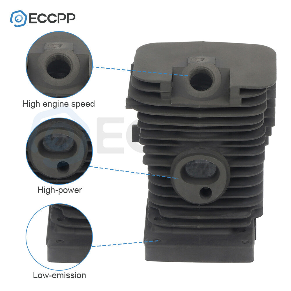 37mm Cylinder Head Piston Kit For Stihl 017 MS170 Pin Ring Circlips 6B93BC-57