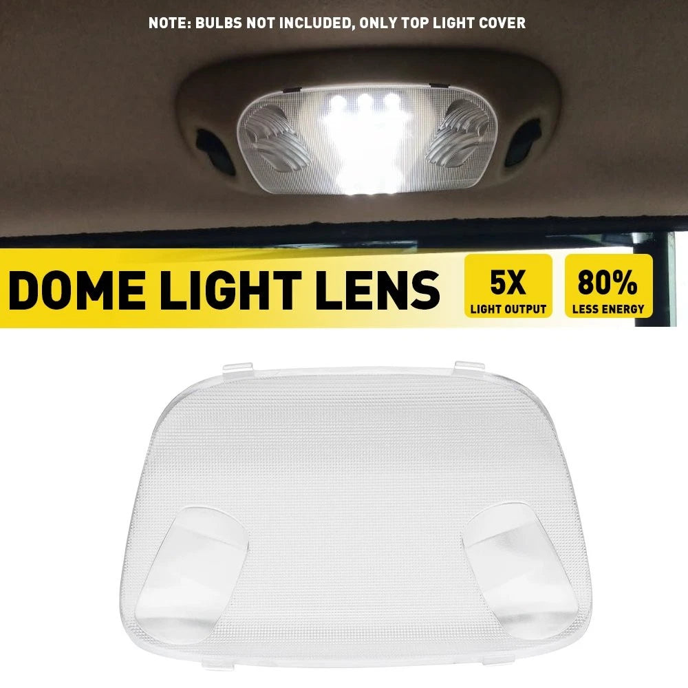 For Ford Taurus 2000-07/Mustang 1994-04 Overhead Dome Light Bulb Clear Cover EOA 6B93BC-57