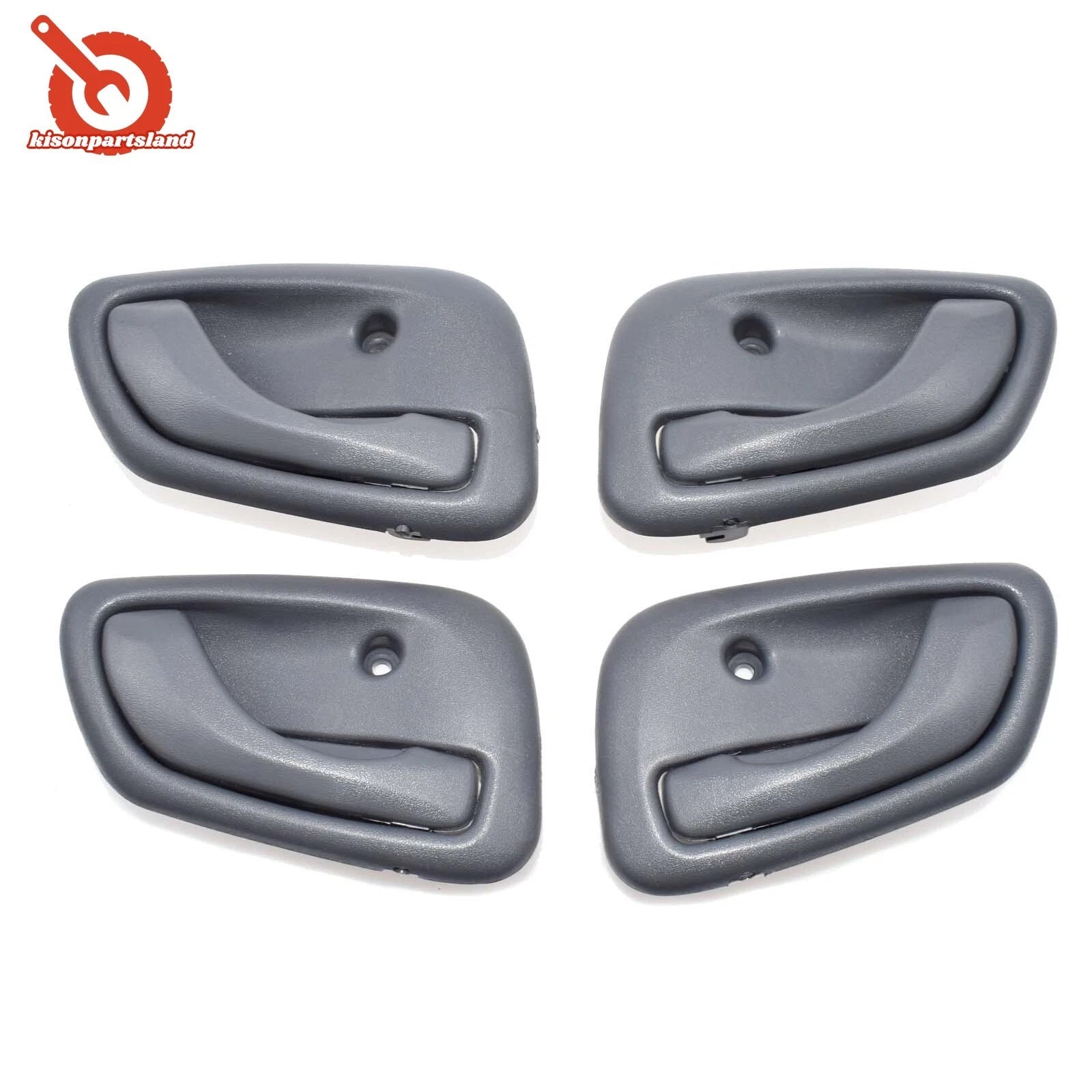 4PCS Grey For 99-04 Chevy Tracker Door Handles Interior Right & Left Side Inside 6B93BC-57