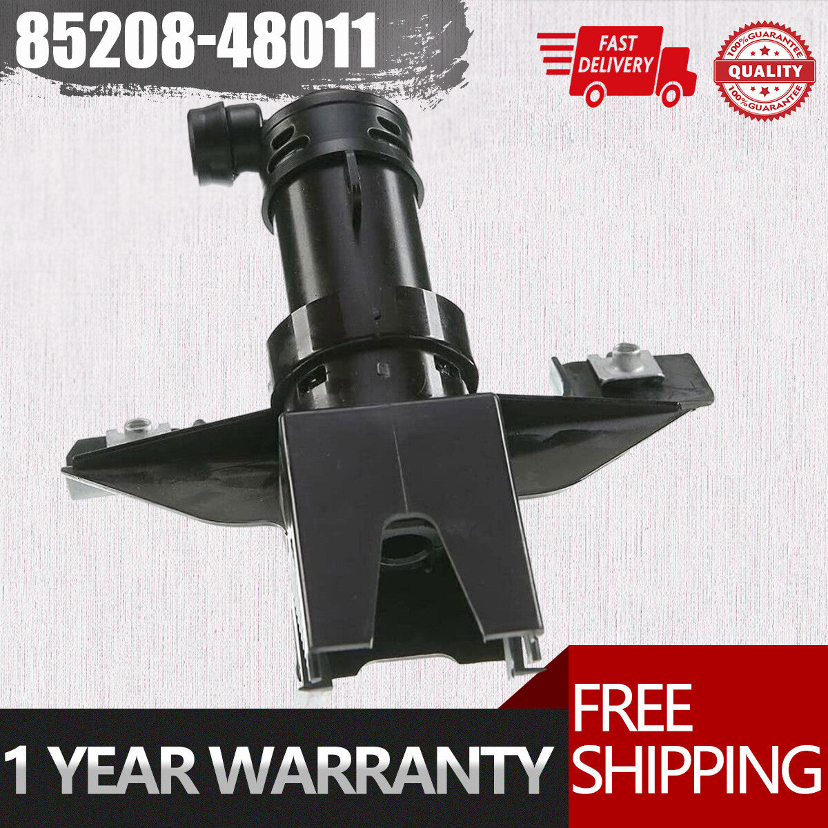 For Lexus RX350 RX330 04-08 Headlight Washer Nozzle Headlamp Jet Sprayer Left