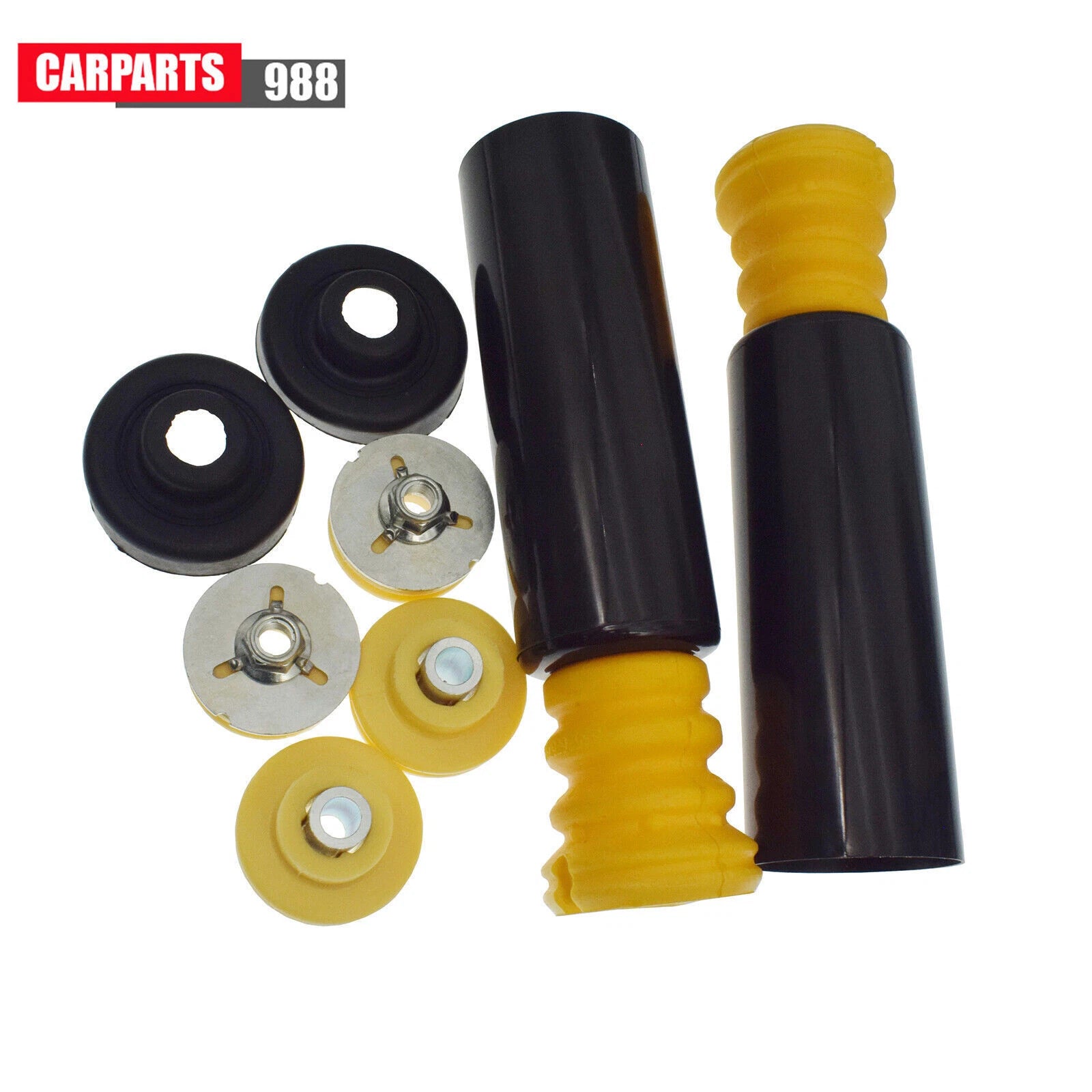 For BMW E90 E92 E93 E82 Rear Upper Lower Shock Mounts Grommets & Bump Stops Kit 6B93BC-57