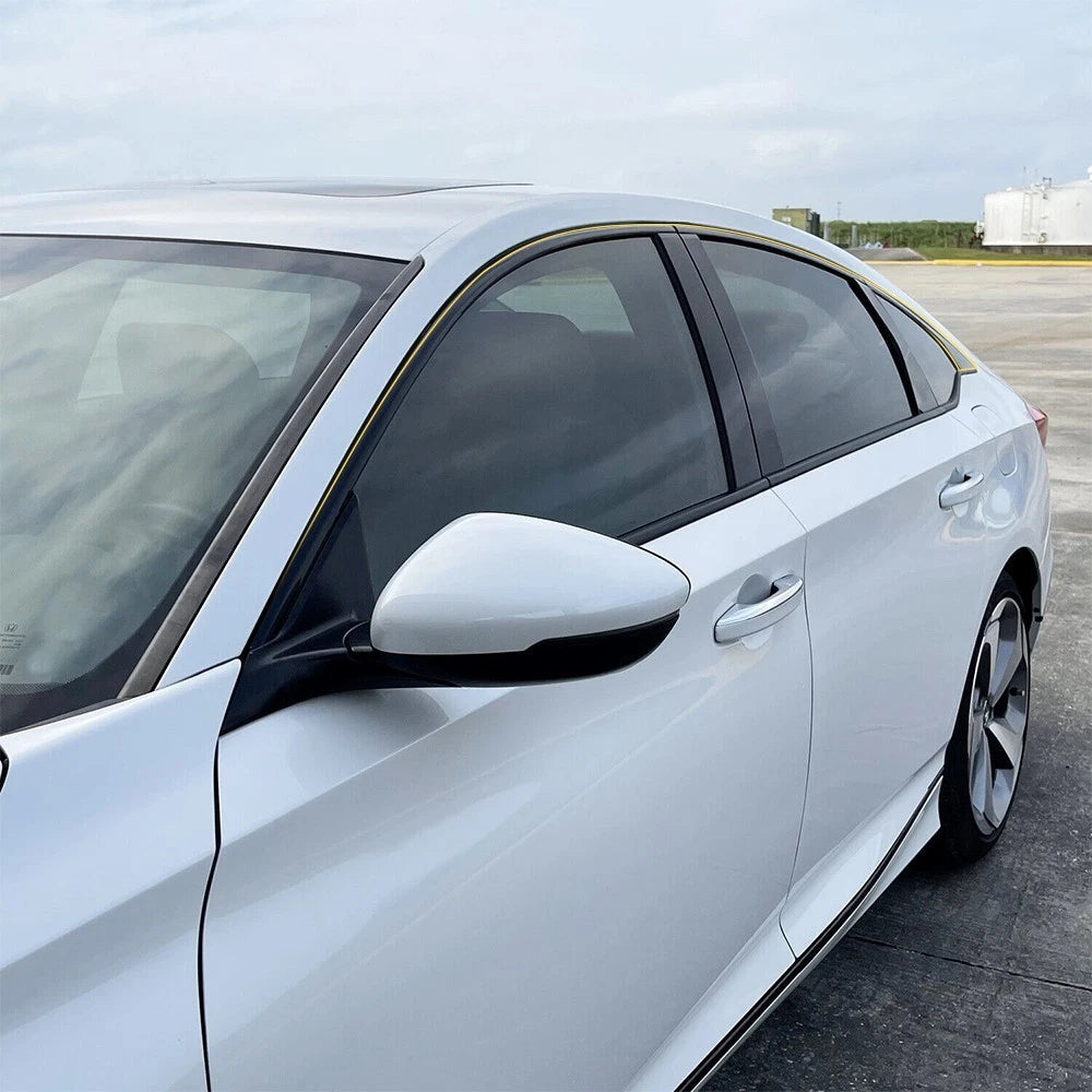 Chrome Delete Blackout Overlay for 2018-22 Honda Accord Sedan Window Trim EOA 6B93BC-57