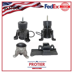 Engine & Trans Mount Set 4PCS for Nissan Murano Maxima V6 3.5l 3498cc 03-07 6B93BC-57