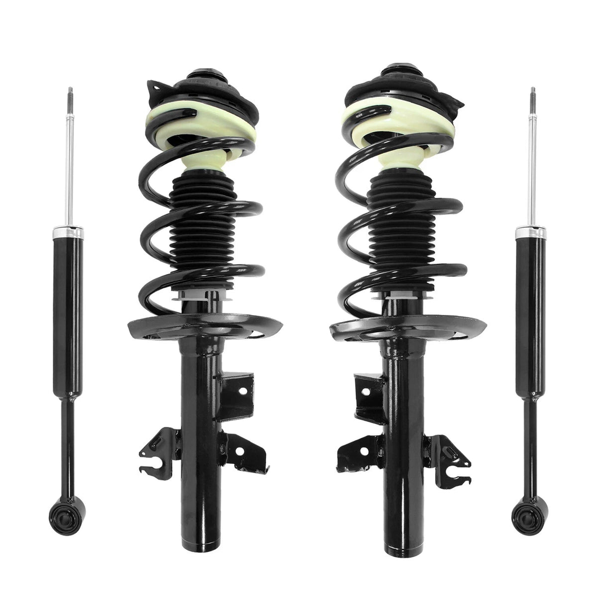 Front & Rear Kit Strut 2015-2017 compatible with Chrysler 200 6B93BC-57
