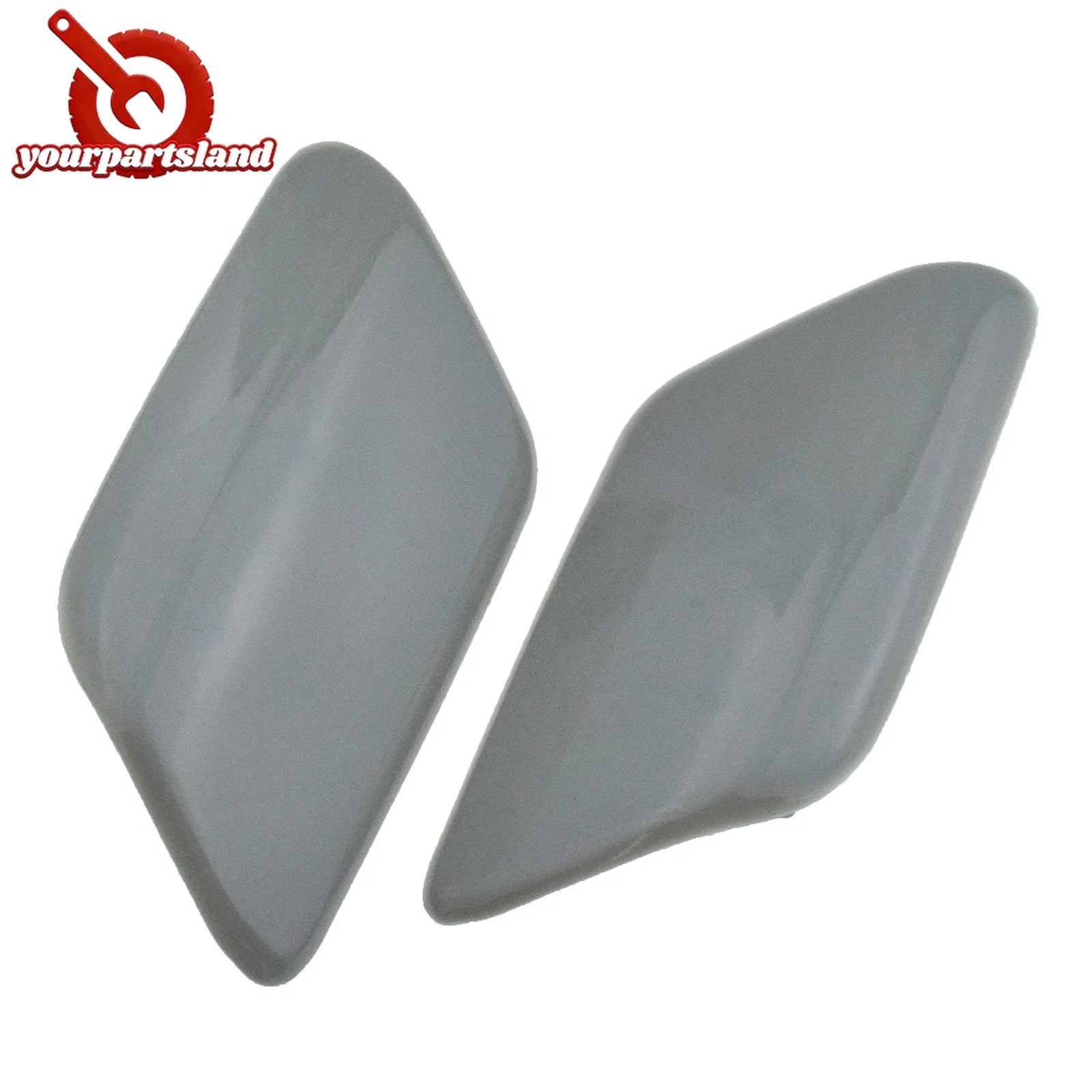 Pair For HONDA ACCORD VII 03-07 Front Headlight Washer Nozzle Cover 76882SEAS01 6B93BC-57