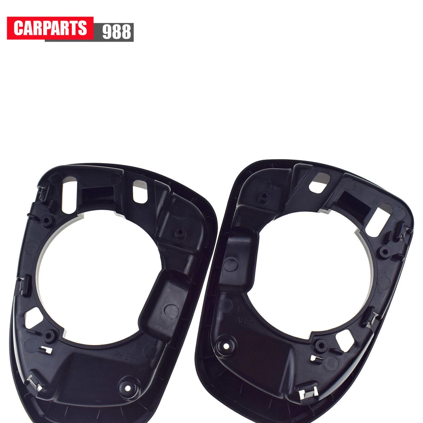 Pair LH RH Rearview Mirror Glass Frame Holder Cover For Ford Mondeo MK5 2015-19 6B93BC-57