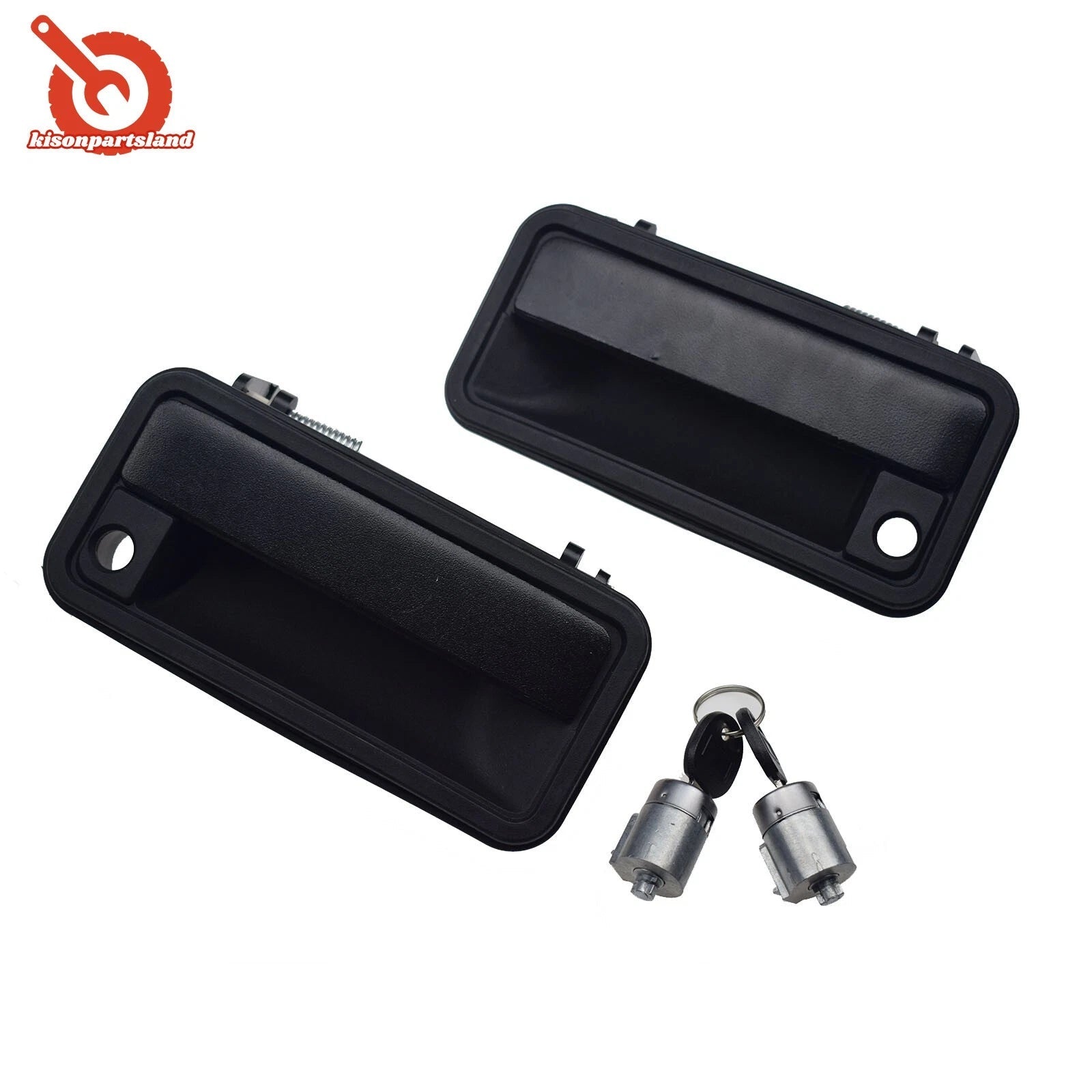 Front Exterior Outside Door Handle with Lock Cylinder Kit for CK Truck 12546858 6B93BC-57