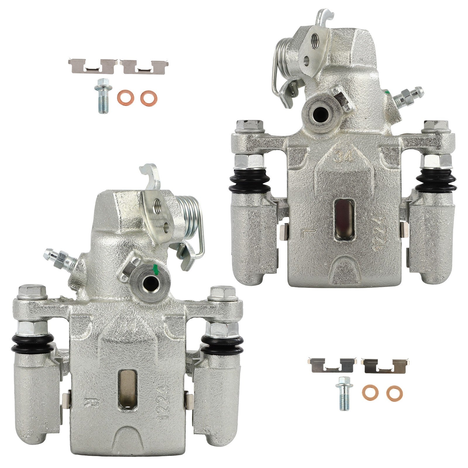Rear Brake Calipers 2Pcs For 2005-2006 Hyundai Elantra 2004-2008 Hyundai Tiburon 6B93BC-57