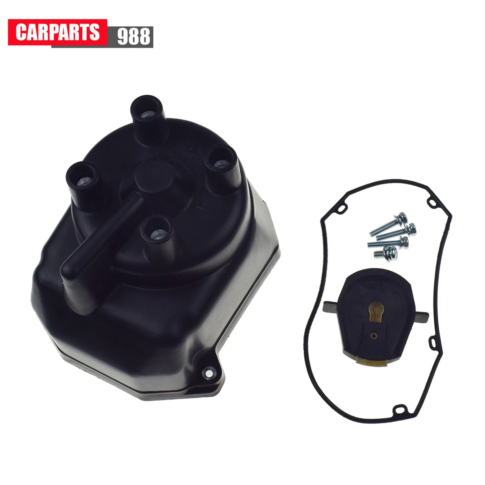 Set of 2 Distributor Cap & Rotor Kit for 1998-2002 Honda Accord 2.3L 30102PAAA01 6B93BC-57
