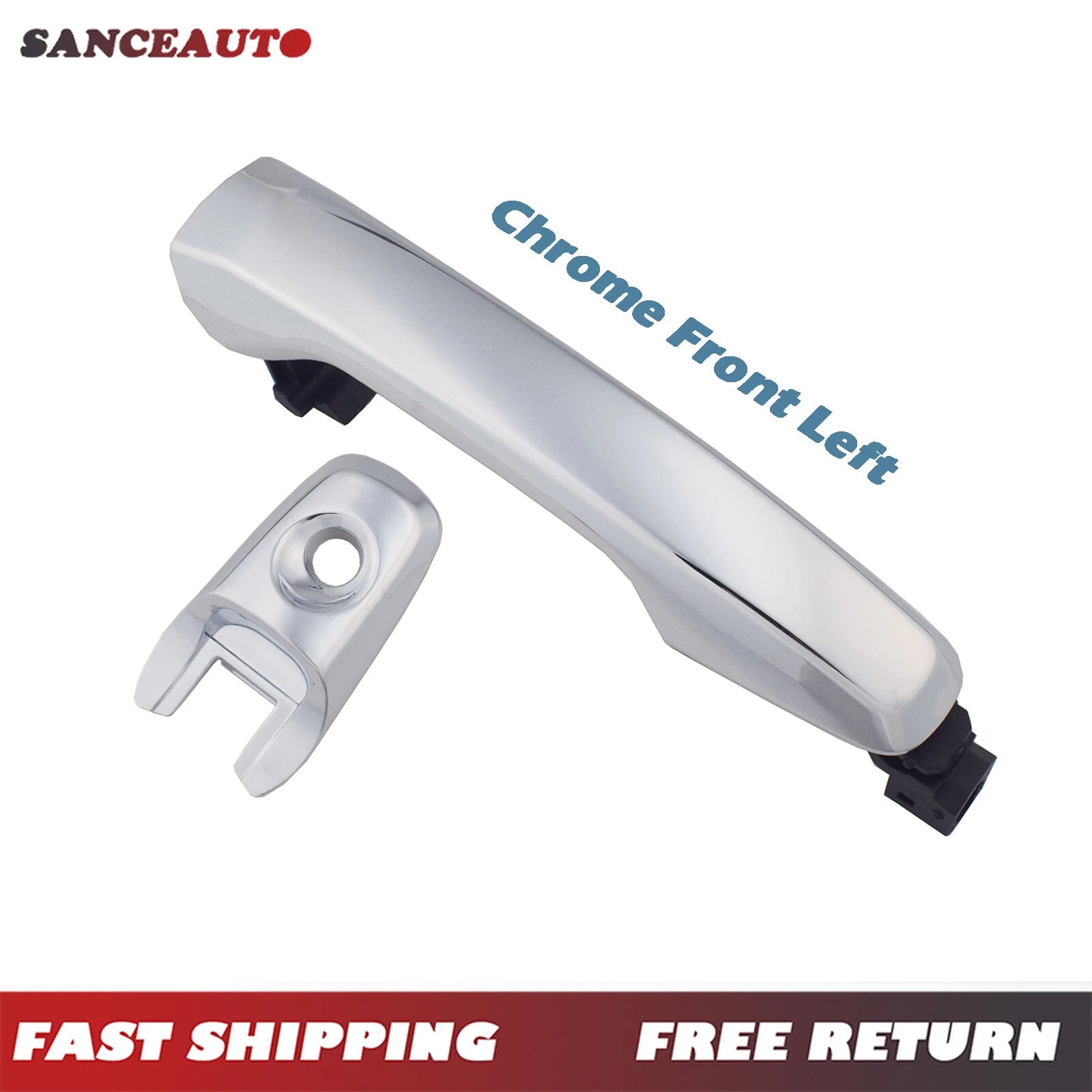 Front Left Exterior Outside Door Handle Chrome For Ford Explorer Edge 11-14 6B93BC-57