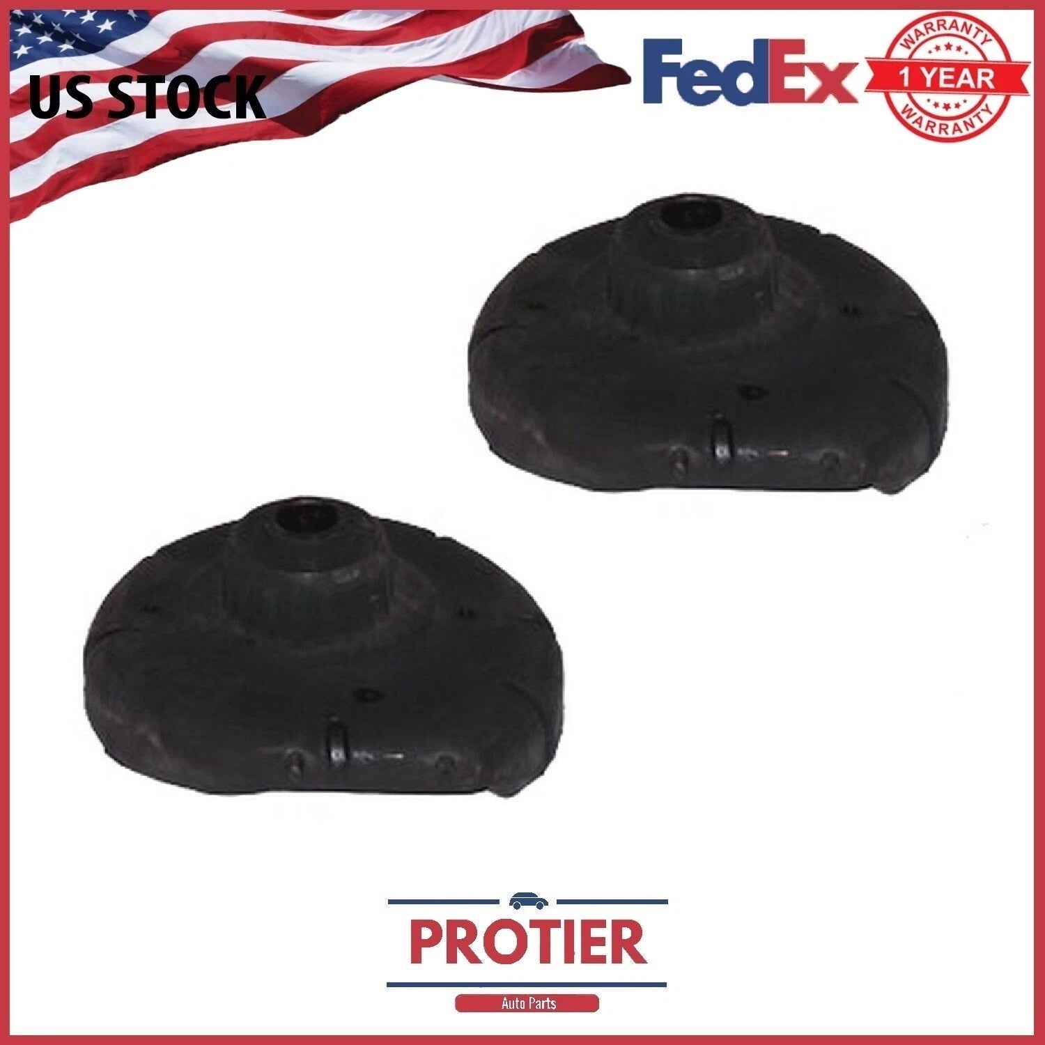 FRONT upper Strut Mount Set for Volvo 850, C70, S60, S70, S80, V70 6B93BC-57