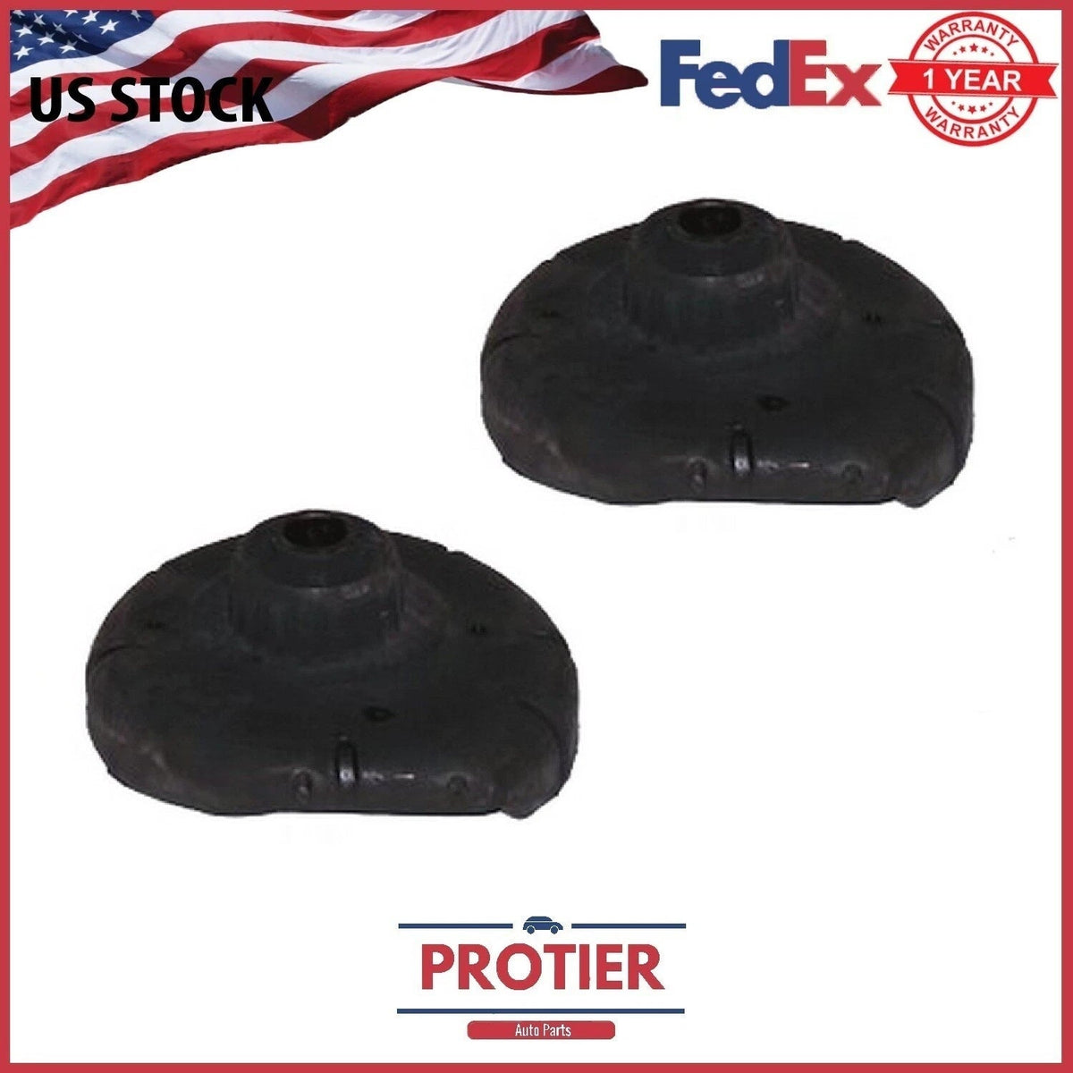 FRONT upper Strut Mount Set for Volvo 850, C70, S60, S70, S80, V70 6B93BC-57
