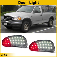 2x LED Interior Door Panel Courtesy Light Lamp For 1997-2003 Ford F150 F250 EOA 6B93BC-57