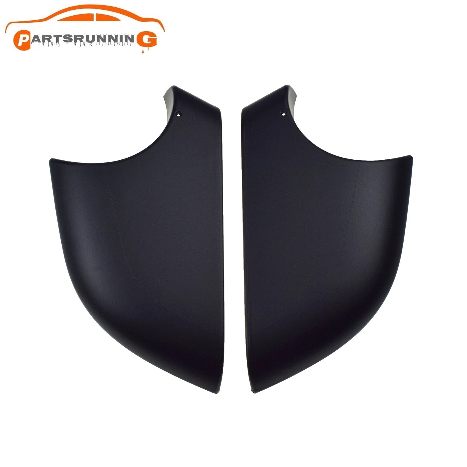 2X Black Left & Right Side Mirror Lower Cover Holder For 2017-2022 Tesla Model 3 6B93BC-57