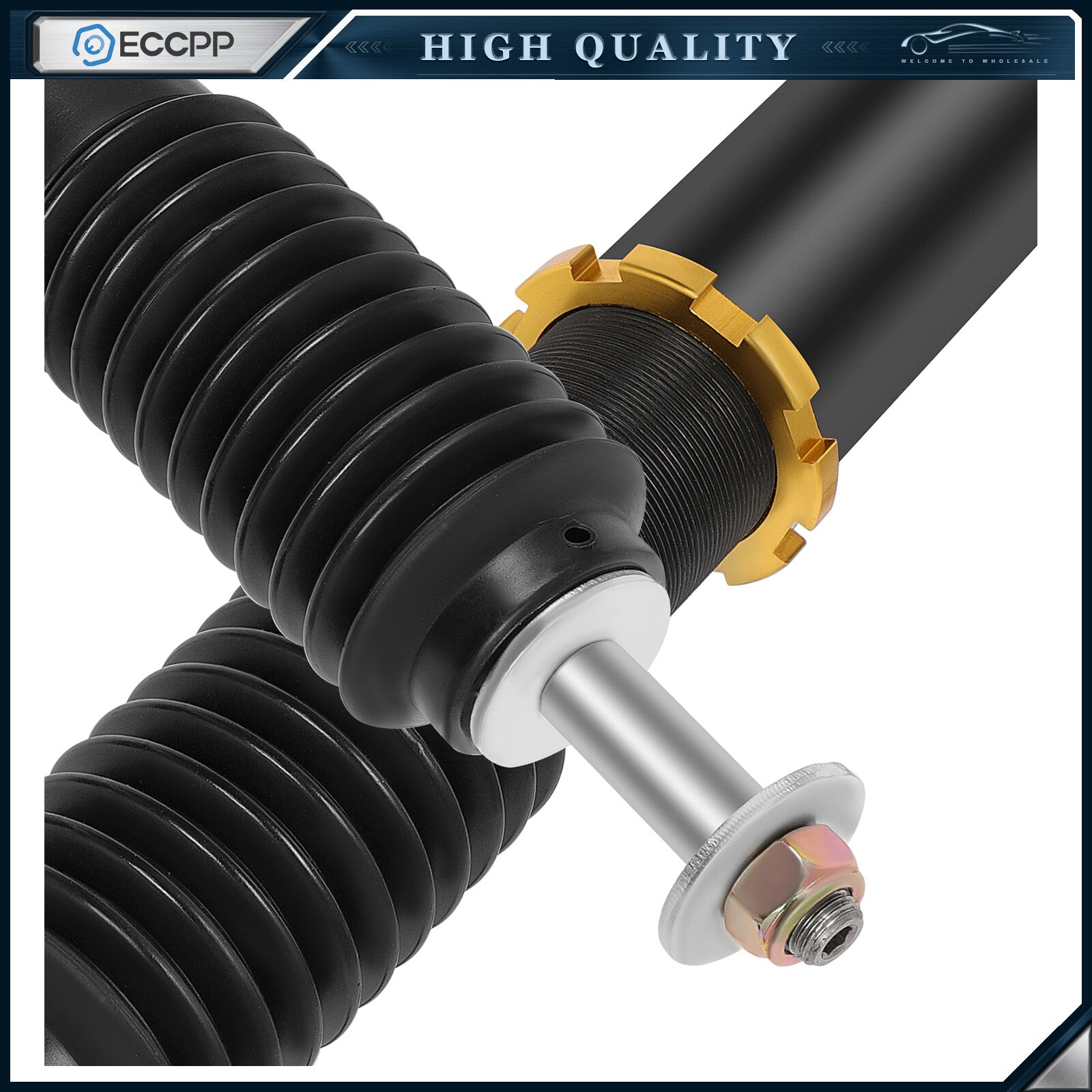 ECCPP Coilovers Suspension Set For Honda Civic 2012-15 Adj. Height Struts Shocks ECCPP