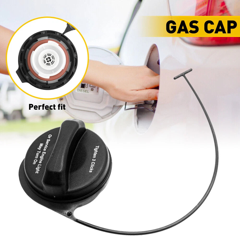 For CHEVROLET Fuel Gas Tank Filler Cap GT330 OEM # 20915842 With Tether EOA 6B93BC-57