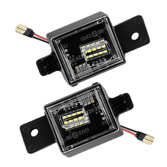 2PCS LED License Plate Light Tag White For 2014-18 Silverado Chevy GMC Sierra 6B93BC-57
