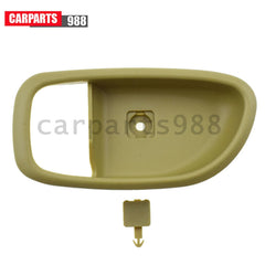 Left Beige Interior Door Handle Bezel For 2007-2010 Hyundai Elantra 82611-2H000 6B93BC-57