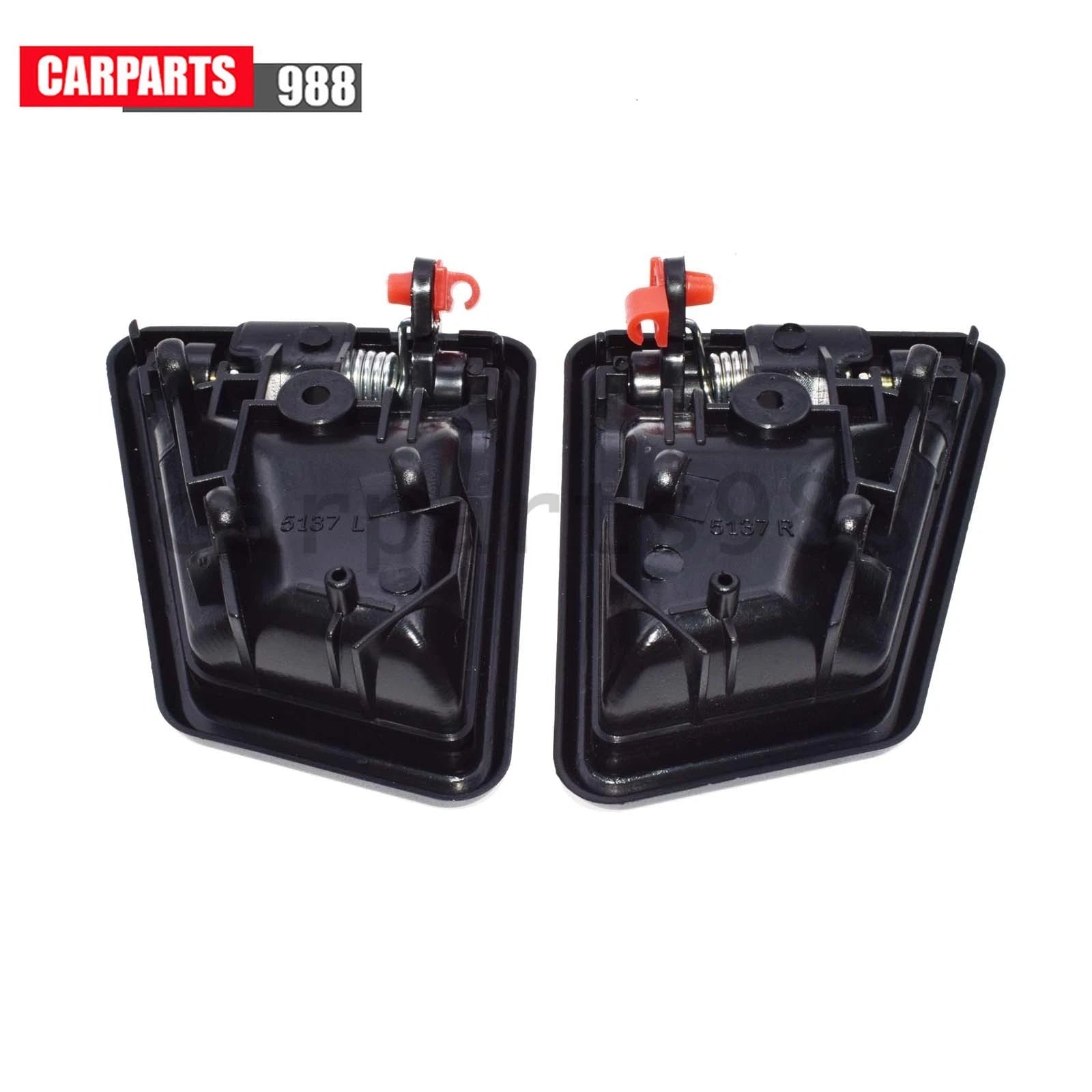 2Pcs Interior Door Handle Black Left & Right For Suzuki Sidekick 8313056B015ES 6B93BC-57