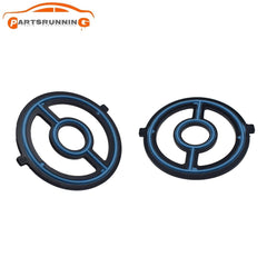 2PCS Engine Oil Cooler Gasket LF0214700 For Mazda 3/5 SPEED 6 CX7 2.0 2.3 2.5 6B93BC-57
