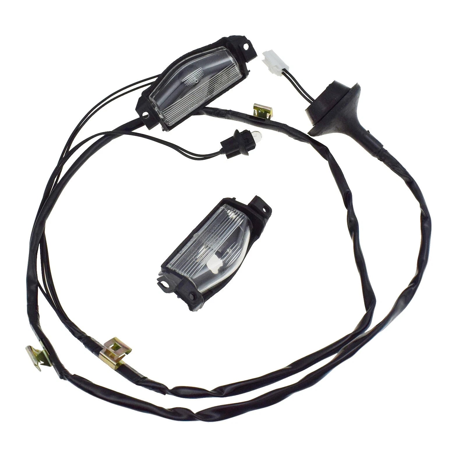 Rear License Plate Light Assembly with Bulbs for Mazda 3 2009-2013 BS1E-51-270 6B93BC-57