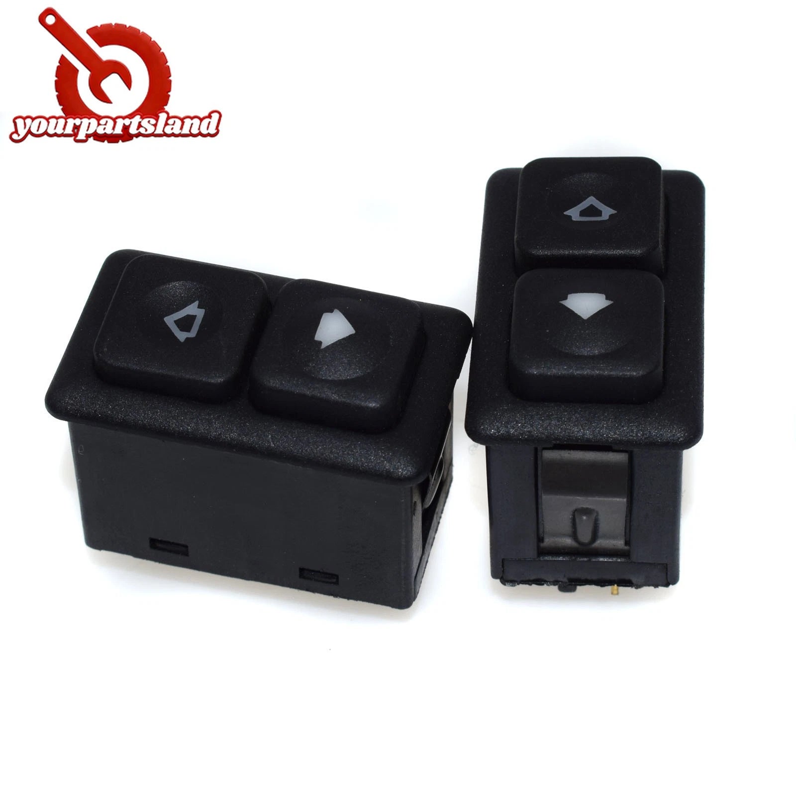 2 PCS Illuminated Power Window Switch 5 Pins For BMW E23 E24 E28 E30 61311381205 6B93BC-57