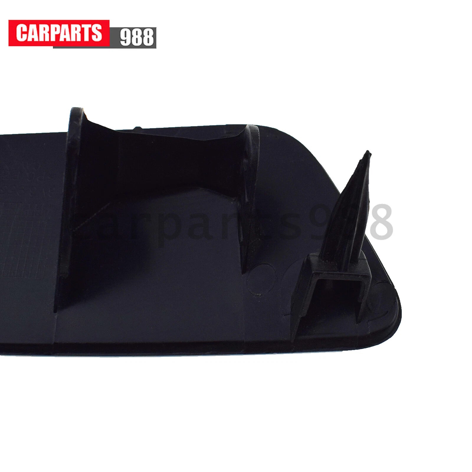 Front Left Headlight Washer Nozzle Cover Black For Audi A3 2012-2016 8V3955275 6B93BC-57