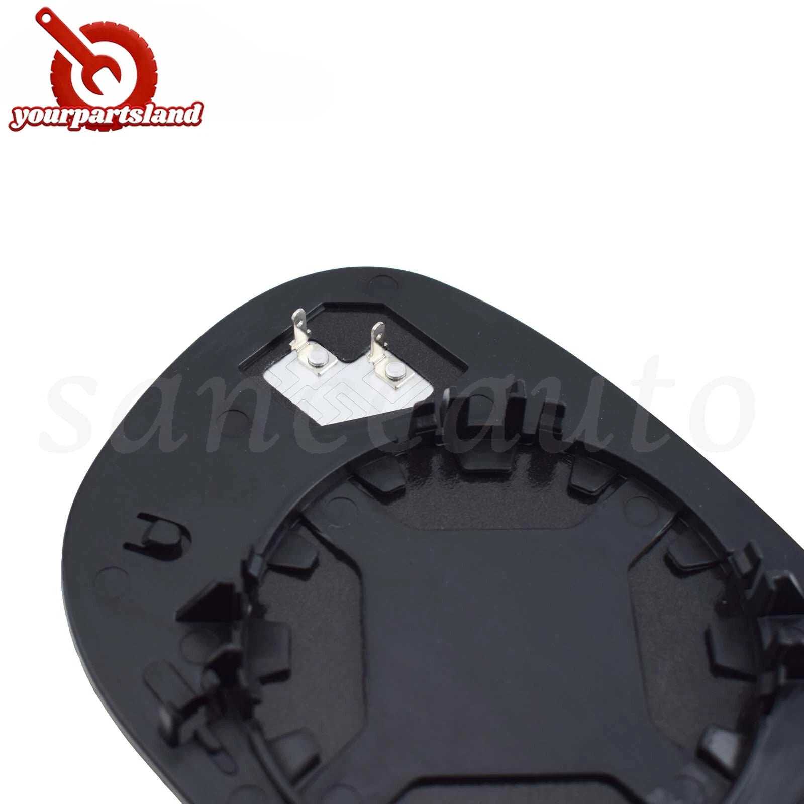 Left Heated Mirror Glass Rearview Mirror Lens for Dodge Challenger 2008-2022 6B93BC-57