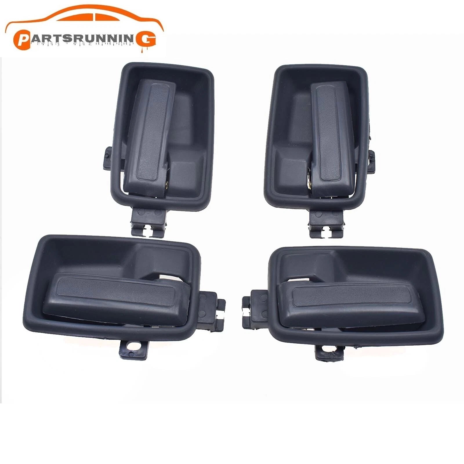 SET of 4 Gray Interior Door Handle For Isuzu 1988-1995 PICKUP 1984-1991 Trooper 6B93BC-57