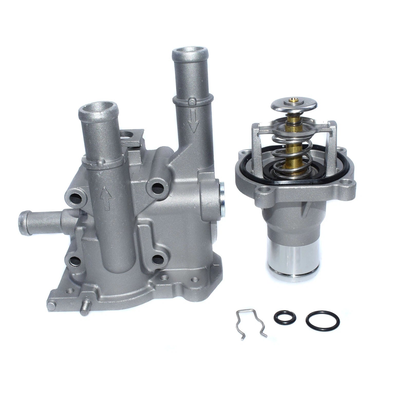 Aluminium Thermostat Housing Assembly For 11-18 Chevy Cruze Sonic Trax 1.8l 1.6l 6B93BC-57