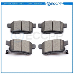 Rear Premium Ceramic Brake Pads Set Kit Fits Acura TSX Fits Honda Accord 6B93BC-57