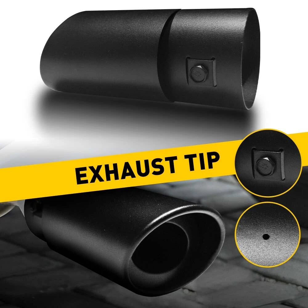 Rear Muffler Exhaust Tail Pipe Tip Cover for Honda 2008-2016 Accord Sedan Steel 6B93BC-57
