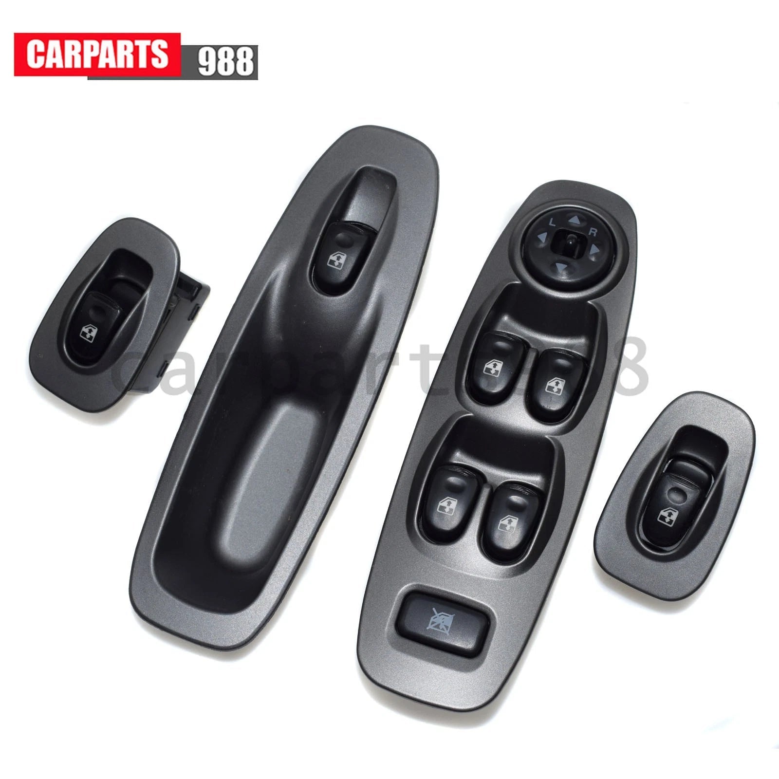 Power Window Switch Front Left & Right + 2x Rear Door For 2000-05 Hyundai Accent 6B93BC-57