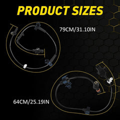 4x Front Rear ABS Wheel Speed Sensor for 2012-2015 Honda Civic 1.5L 1.8L 2.4L EA 6B93BC-57
