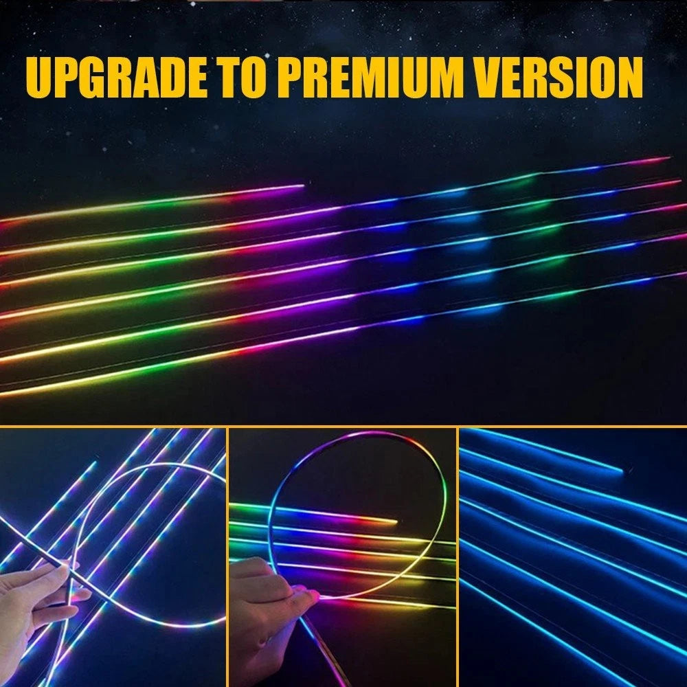 RGB Color LED Sunroof Light Car Roof Panoramic Skylight Ambient Lights Refit EOA 6B93BC-57