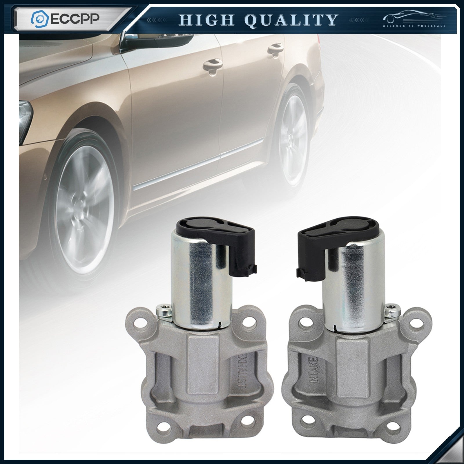 2X Intake/Exhaust Camshaft Solenoid For 93-06 VOLVO S60 V70 S80 8670421 8670422 KOEEP