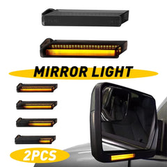 For 2004-2014 Ford F150 Sequential LED Side Mirror Light Turn Signal Blinker EOA 6B93BC-57