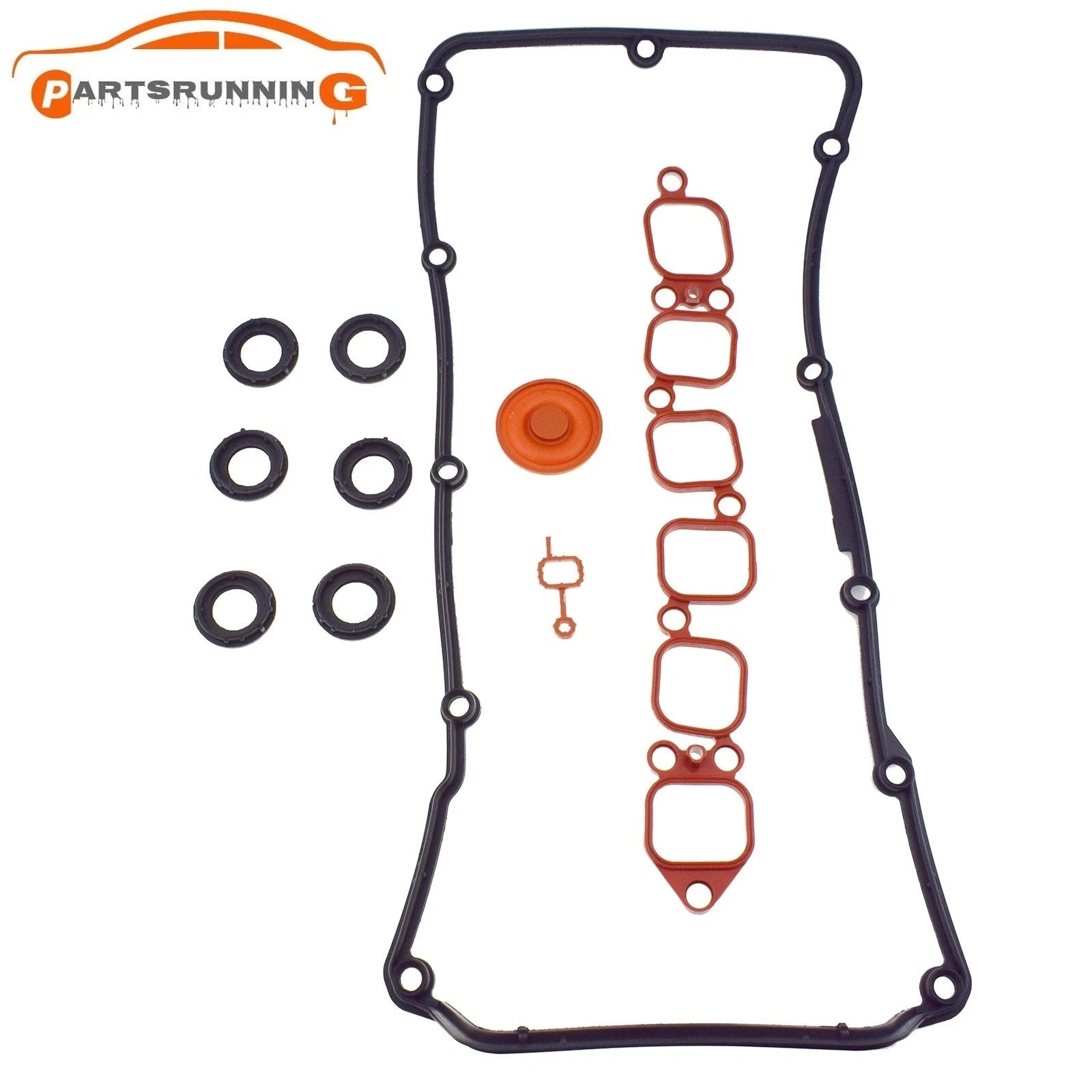 Engine Valve Cover Intake Manifold Gasket Set for Audi VW Golf R32 A3 3.2L 6B93BC-57