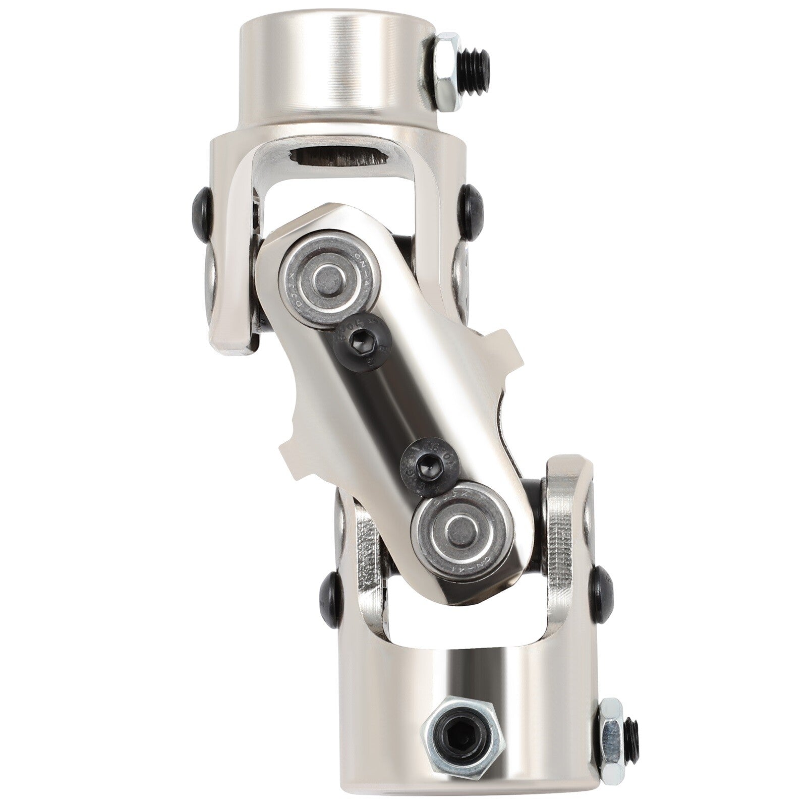 1" DD X 3/4" DD Double Steering U-Joint Chrome Universal Steering U Joint Shaft 6B93BC-57
