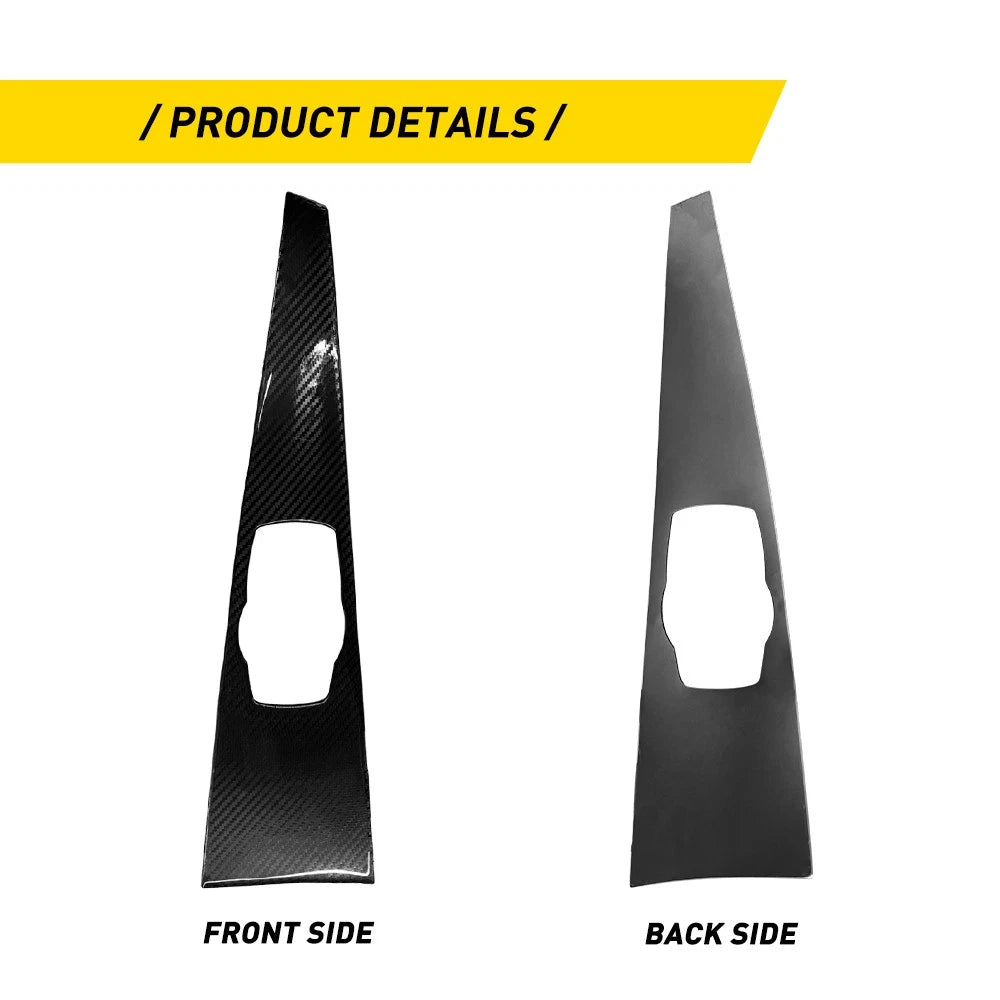 Carbon Fiber Color Multimedia Panel Cover Trim for BMW 3 4 Series F30 F32 F34 EA 6B93BC-57