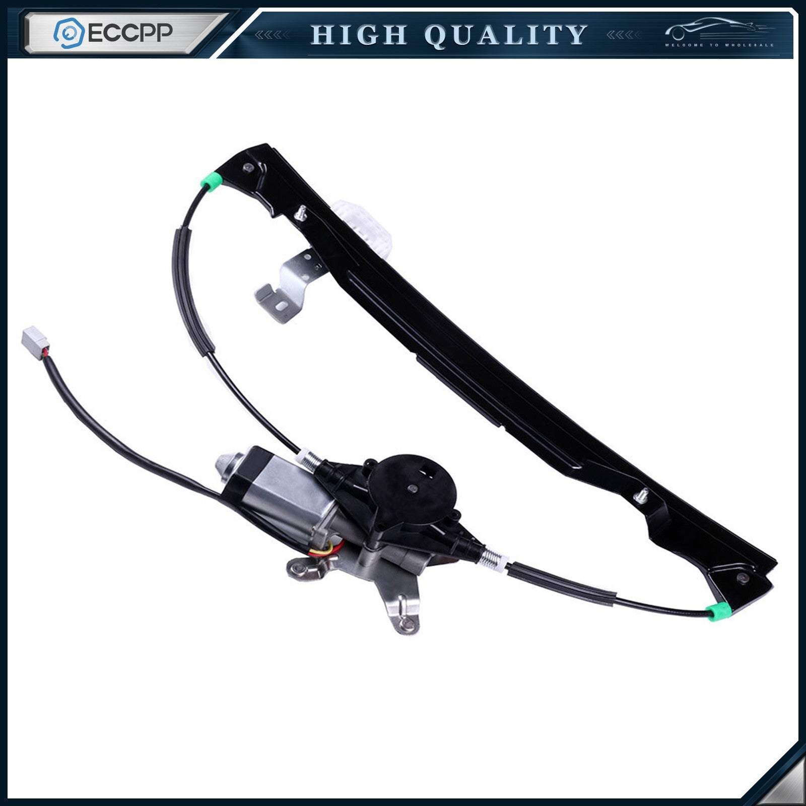 For 2002-2010 Ford Explorer Rear LH RH Power Window Regulator With Motor 6B93BC-57