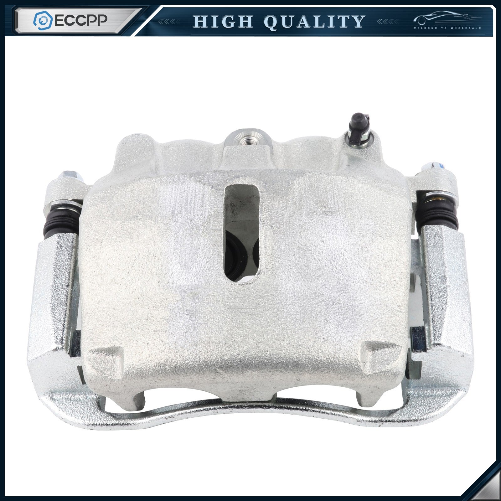 Front Brake Calipers Brake Rotors Brake Pads Set 8Pcs For 2005-2008 Ford F-150 6B93BC-57