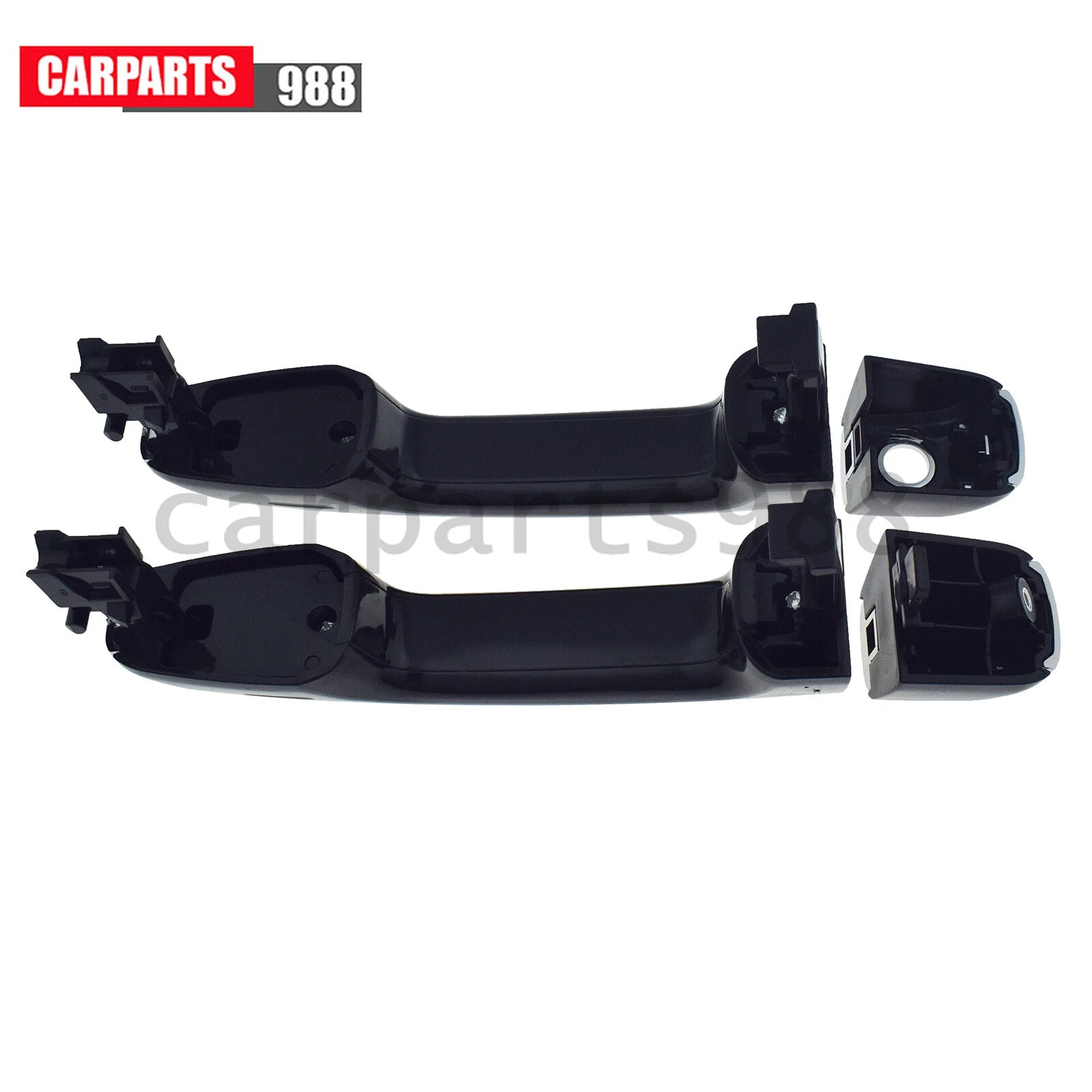 2Pcs Front Left Right Chrome Outside Door Handle For Toyota 4Runner Lexus GX460 6B93BC-57