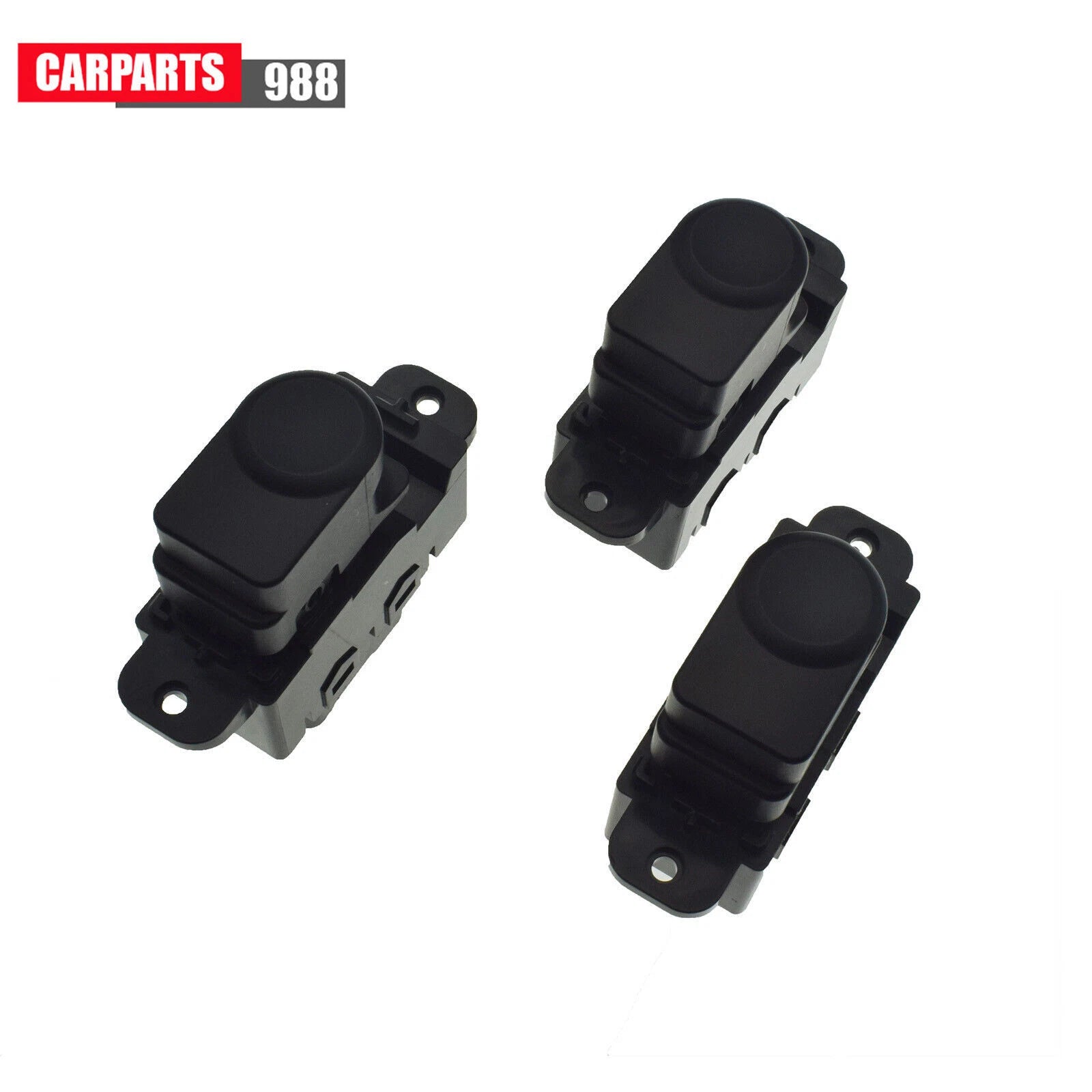 Set of 3 Front Door Power Window Switch Right RH For Hyundai Accent 2012-16 1.6L 6B93BC-57