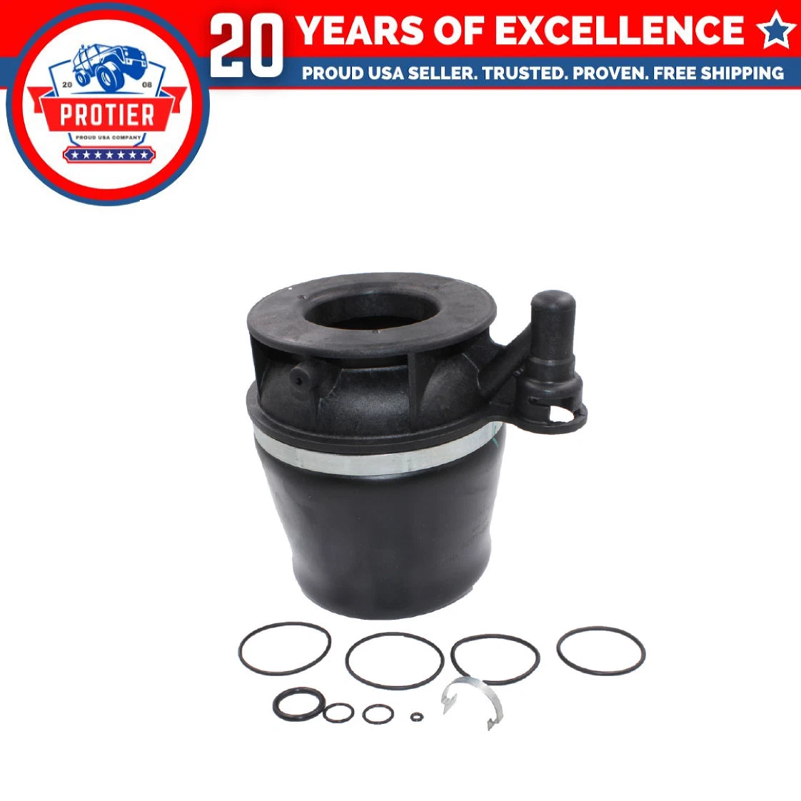 Rear Left & Right Air Spring Spring Fits 03-06 Ford Expedition / Lincoln 6B93BC-57