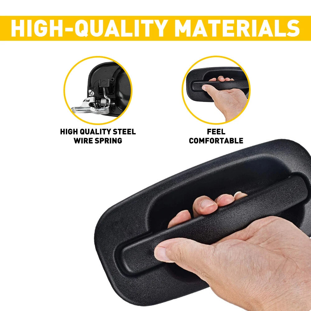 Rear Side Passenger Exterior Handle Door For 04-06 Chevrolet Silverado 1500 EOA 6B93BC-57