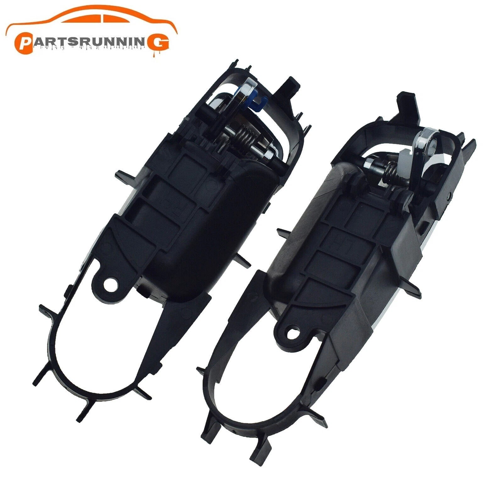 2PCS Interior Door Handles Left Right For 2004~2009 Chevrolet Lacetti 96548092 6B93BC-57
