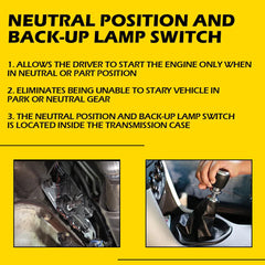 4L80E PRNDL NEUTRAL SAFETY SWITCH MLPS For GMC Chevy Truck 1995-2003 (99560) EOA 6B93BC-57