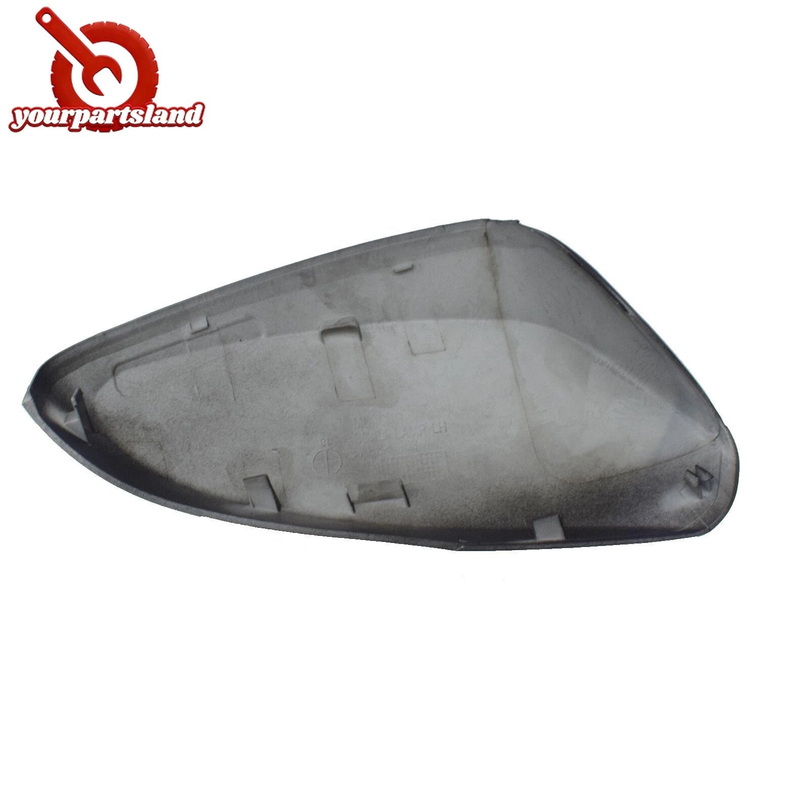 Left Driver Glossy Pure Black Side View Mirror Cover for HYUNDAI Elantra 2011-16 6B93BC-57