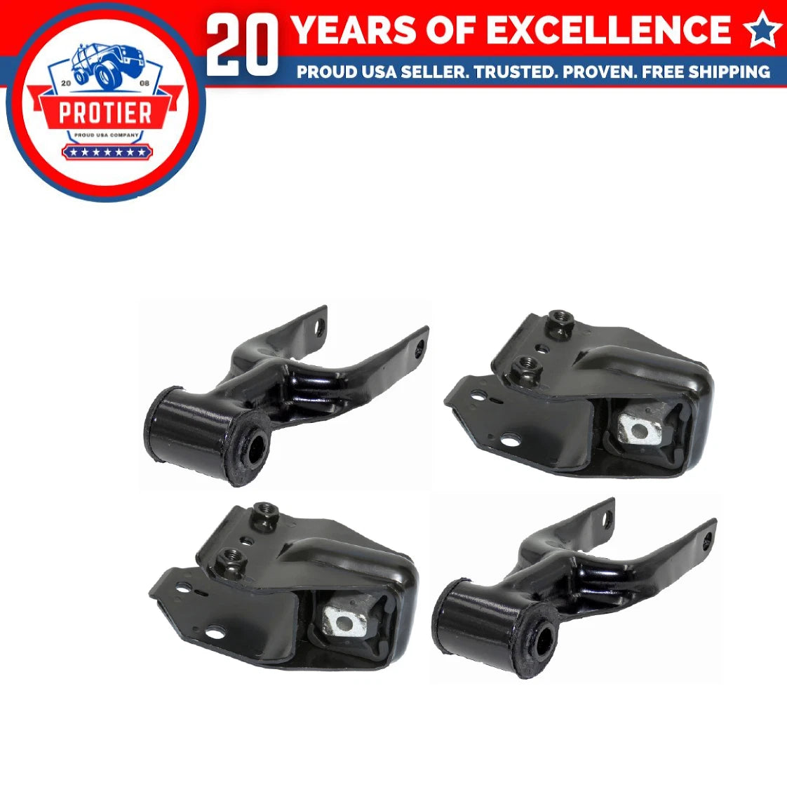 Engine Motor Mount Set for 2008 - 2009 Buick Allure/ LaCrosse 5.3L 4PCS 6B93BC-57